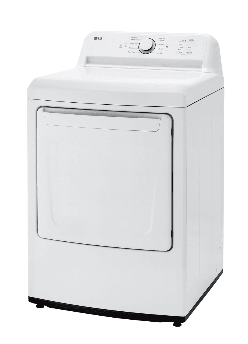 LG DLE6100W 7.3-cu ft Vented Electric Dryer (White) image 2
