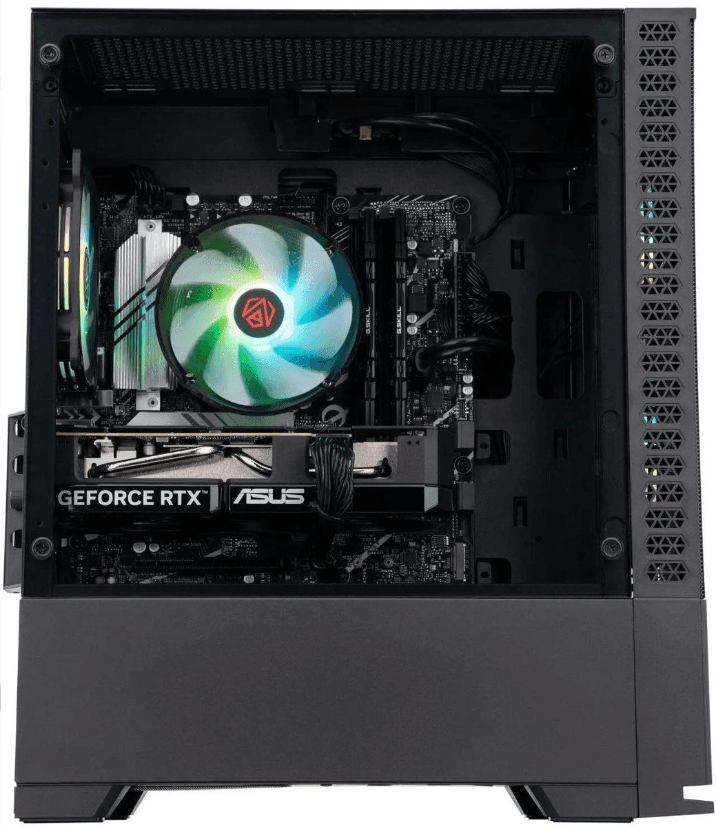 ABS Cyclone Aqua Gaming PC - Core i5-14400F, RTX 5060, 32GB RAM, 1TB SSD image 3