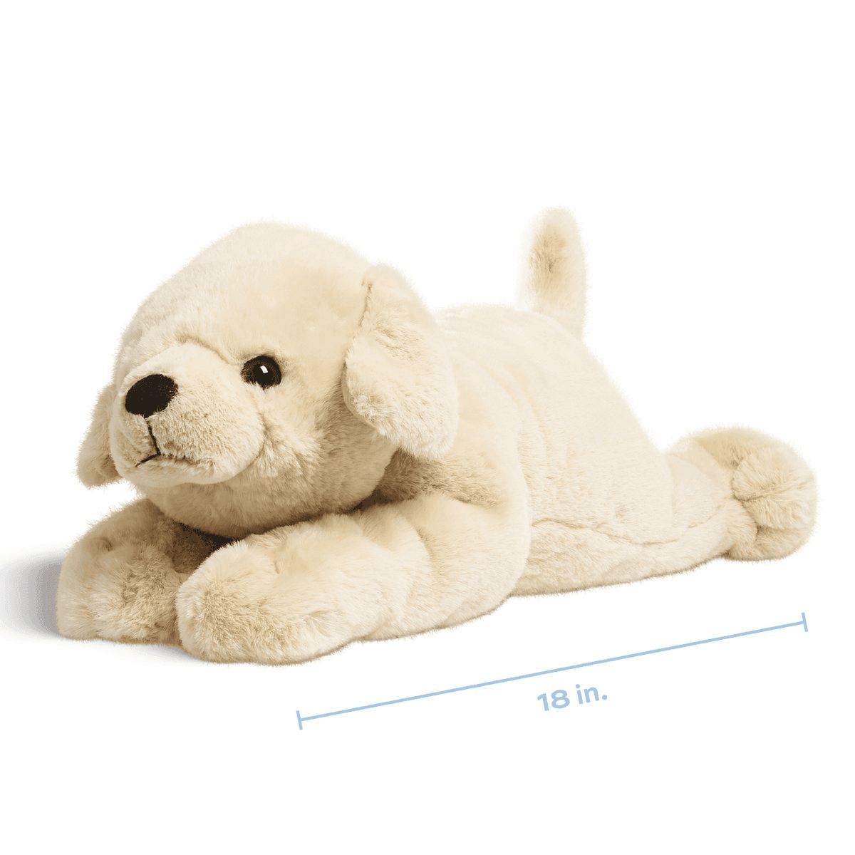 Hugs & Cuddles 18-Inch Weighted Plush Labrador, 2.5 lb image 2
