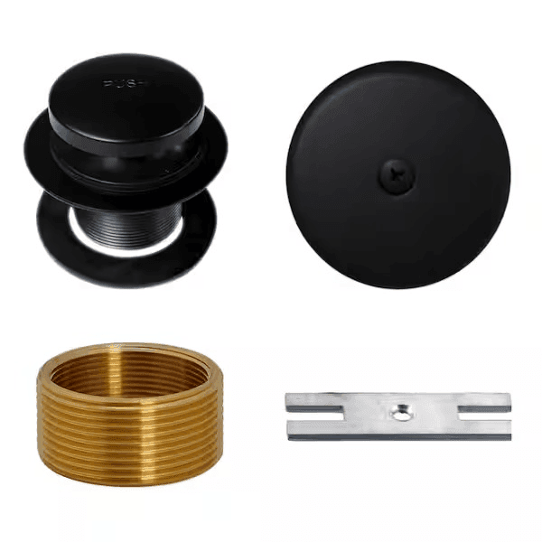 Westbrass Universal Tip-Toe Bathtub Drain Trim Kit