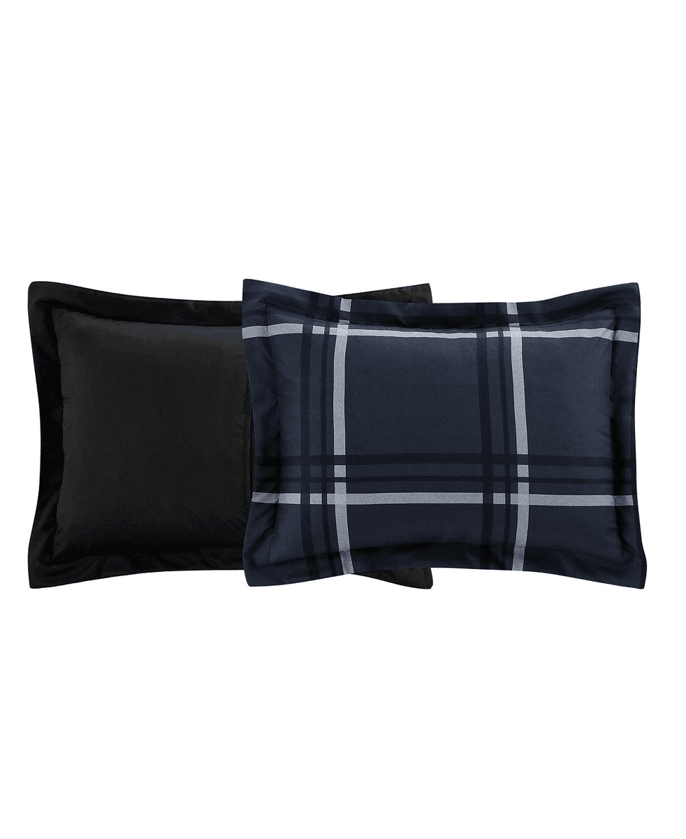 Macy's Casual Plaid Reversible Comforter Set image 3