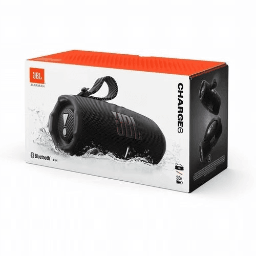 JBL Charge 6 45W Portable Bluetooth Speaker - Black image 3