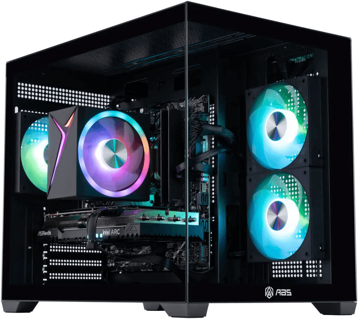 ABS Flux II Aqua Gaming PC - Core 5 120, Arc A750, 16GB, 1TB image 2