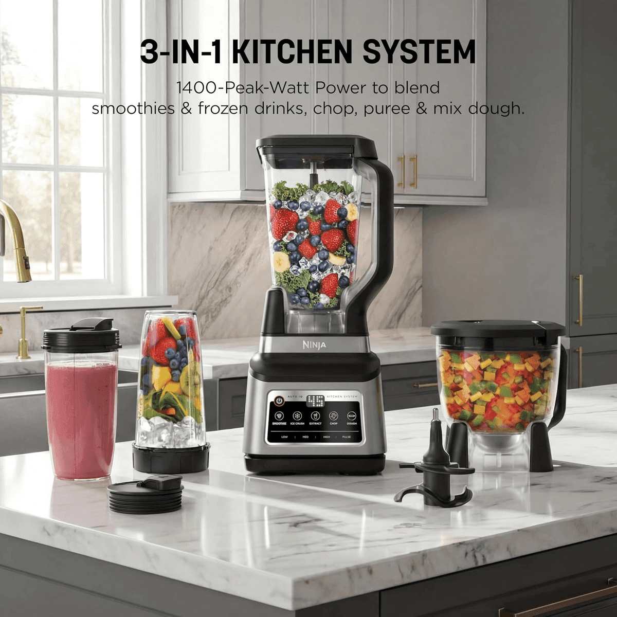 Ninja BN801 Professional Plus Kitchen System - Grey image 2