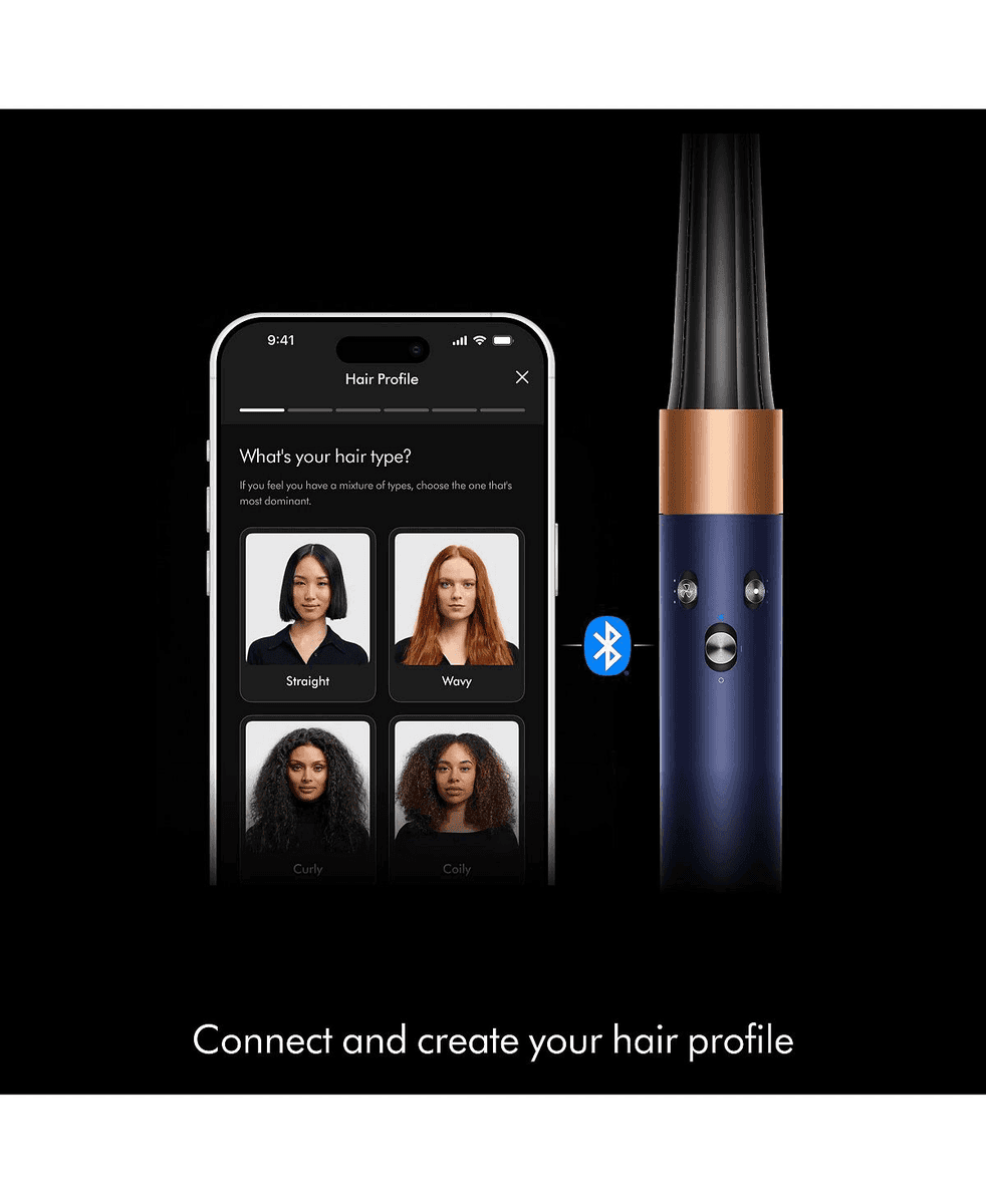 Dyson Airwrap i.d. Straight+Wavy Multi-Styler Prussian Blue/Rich Copper image 5