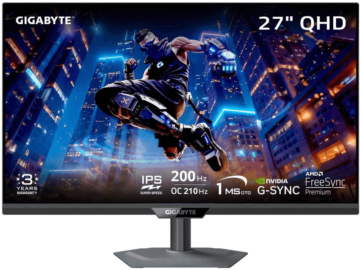 GIGABYTE M27Q2 27-inch QHD 200Hz IPS Gaming Monitor